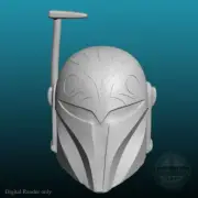 Bo Katan Kryze Mandalorian Nite Owls helmet custom head for action figures