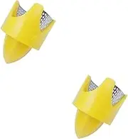 ASAKKURA 2pcs Lemon Grater Zester Scraper Citrus Peeler for Effortless Zesting of Lemons Oranges Easy to Clean Dishwasher Safe for Home Kitchen Use