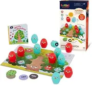 Battat Education – Memory Game Sounds – Sound Shakers – Montessori Sound Toy – Shaker Toy – 3 Years + – Shake & Match