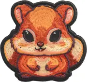 Chipmunk Patch - 3.5x3.3 inch - P7504