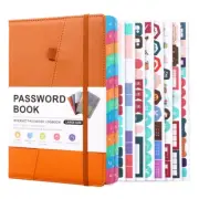 Password Keeper Book with Alphabetical Tabs for Seniors, Password Notebook2558