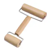 T Shaped Wooden Baking Roller Roller Baking Pastry Pizza Roller Pin