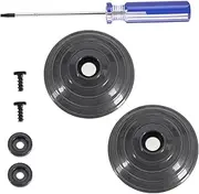 1 Set Vacuum Cleaner Wheel Kit Compatible with Dyson V6/ V7/ V8/ V10/ V12/ DC58/ DC59/ DC62/ DC72 Ball Wheel Replacement with Fixings Screws Screwdriver