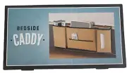 Bedside Caddy Tan/Brown 5 Pocket includes Tissue Pocket NIB