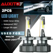 AUXITO H4 9003 Mini LED Headlight Bulb Kit 6500K High Low Dual Beam 80W White (for: Mini)