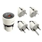 [GaN Tech] LDNIO Q2319 30W 2-Port USB PD Charger USB-A+USB-C PD QC3.0 SCP AFC Fast Charging Wall Charger Adapter Switcha