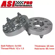 2PCS 25mm Wheel Spacers For Mazda 626 929 MX-6 RX-7 FC3S/Ford Probe 12x1.5 PRO (for: Mazda)