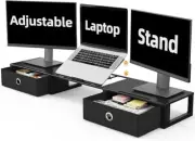 WESTREE Monitor Stand Riser, Desktop Oraganizer Stand for Computer,Laptop,Screen