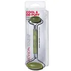 Revlon Dual Sided Facial Roller, Cool and De Puff, Natural Jade Stone