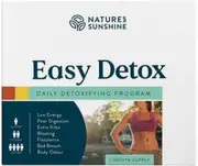 NATURE'S SUNSHINE Easy Detox (Daily Detoxifying Program) 1 Month Supply