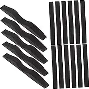GOOHOCHY Nasal Strip for Glasses Memory Nose Pads Black 100 Count Anti- Nose Strips