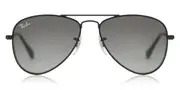 Ray-Ban Kids RJ9506S Aviator 220/11 Kids' Sunglasses Black Size 50