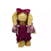 Boyd's Bears & Friends Emily Plush Stuffed Easter Bunny Rabbit TAG & Stand