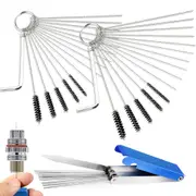 Carburetor Cleaning Brush Kit with 13 Wires Set and Multiple Sizes for Different Cleaning Needs-Style 2