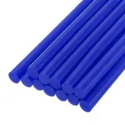 12pcs Mini Hot Glue Sticks for Glue Gun 0.43-inch x 4-inch Bright Blue