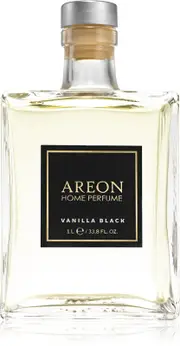 Areon Home Black Vanilla Black Aroma Diffuser with Refill 1000 ml