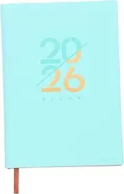 ARTIBETTER Academic Planner: 2026 Year Agenda Daily Planner 12 Month English Notebook Portable Notepad For Teacher Students School Office