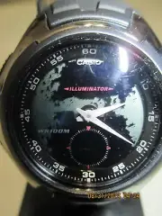 Casio AQ-160W-1BVCB illuminator WR100m watch-needs battery