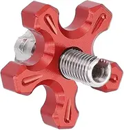 Phefop CNC Motorcycle Aluminum Alloy Clutch Cable Adjustment for Universal Use, Lightweight Clutch Line Handle for Motorcycle Enthusiasts (Red)