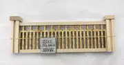 Widow Walk RAILING KIT #C w/2 Posts 6-5/8" long 1/12 scale dollhouse miniature