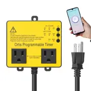 WiFi Above Ground Pool Timer Switch, Ortis Smart Pool Timer with Smart Life A...