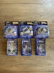 Back To The Future Minimates Ep.1, 2 & 3 Box Sets + Time Machine MIB
