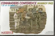 Dragon WWII German 'Commanders Conference' (Kharkov 1943) Figures 1/35 6144 ST