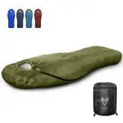 0 Degree 0 °F Winter Camping Sleeping Bags For Adults Big n Tall - Waterproof XL