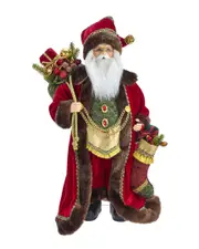 Kurt Adler 18in Kringle Klaus Elegant Santa Tablepiece NoSize NoColor