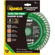 Kango 230mm Thin Turbo Diamond Blade Workshop Saw Blade Power Tool Supplies