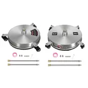 Traderight Pressure Washer Surface Cleaner With Wheels Stainless 27600 kPa