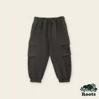 在飛比找momo購物網優惠-【Roots】Roots 小童- COOPER工裝棉褲(碳黑