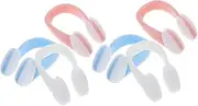 COOLHIYA 6pcs Swimming Nose Clip Swim Nose Clip Eyeglasses Nose Support Sunglasses Nose Pads Swimming Accessories Eyeglasses Nose Guard Surfing Nose Plugs Pool Nose Plugs