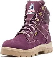 [STEEL BLUE 100% COMFORT] Steel Blue Ladies Southern Cross Zip Boot, Purple