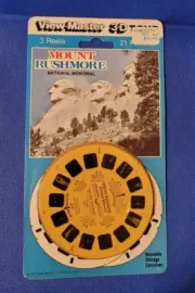 SEALED Mount Rushmore National Memorial S Dakota view-master Set of 3 Reels Pack