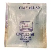 Germanow-Simon Mach (GS) CMY124-80 Watch Crystal 13.2x10.9 NOS Part Hamilton