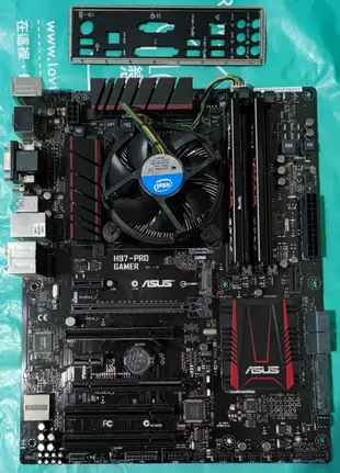 二手Intel Core I5-4570處理器+二手微星MSI H97 gaming 3主機板(LGA1150腳位)