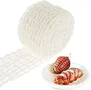 10m Meat Netting,Ham Smoking Net,Wrapping Net Meat,Meat Net Applicator,Butchers Netting Tube,Ham Netting Mesh,Elastic Meat Netting Roll,Smoked Meat Netting Roll for Meat Cooking Meat Sausage Making