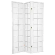 Zen Room Divider Screen White 3 Panel