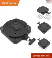 Swivel Downrigger Mounting Base - 360° Rotation - Versatile & Space-Saving