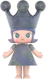 POP MART Mega Royal Molly 400% Monet-Les Nymphéas Figure Action Figures Collectible Figures Collector Art Toy Toy Figures Gift 1 Piece