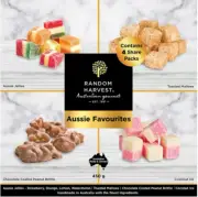 1x Aussie Favorites: Jellies, Mallows, Peanut Britle, Coconut Ice BrandNew