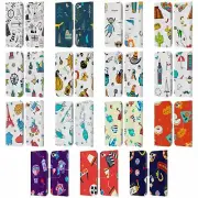 OFFICIAL HAROULITA PLAYFUL GRAPHICS LEATHER BOOK CASE FOR APPLE iPOD TOUCH MP3