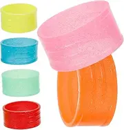 GALPADA Tennis Racket Grip Rings Flexible Overgrip Protectors for Badminton Tennis Rackets Easy Installation for Sports Enthusiasts