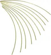 OFFSCH Guitar Fretboard Accessories 10pcs Brass Guitar Fret Wires for Acoustic Electric Folk