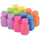 U. S. Toy Neon Party Bubbles, Bubbles for Kids w/Wands and Bottles to Blow...