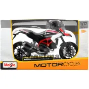 2013 DUCATI HYPERMOTARD SP WHITE 1:12 MOTORCYCLE MODEL BY MAISTO 13015