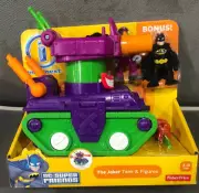 Imaginext DC Super Friends Fisher Price The Joker Tank & Figures New In Box