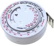 BMI Body Mass Index Retractable Tape 150cm Measure Calculator Diet Weight Loss Tape Measures Tools