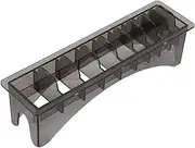 Guide Comb Storage Case, Rectangular Plastic Guide Comb Storage Box Container, 10 Grid Electric Hair Clipper Limit Comb Organizer,Hair Tools Supplies Storage Organizer for Barbershop Use